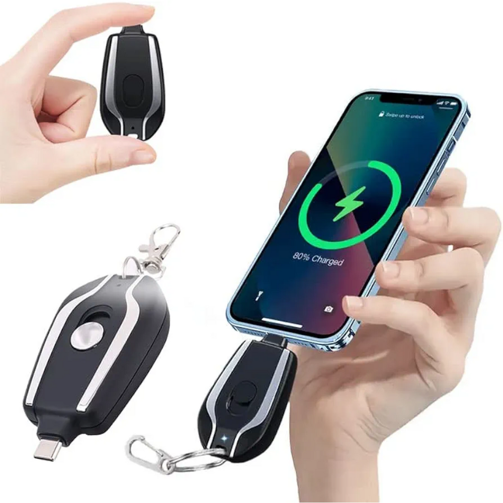 Portable Mini Keychain Power Bank