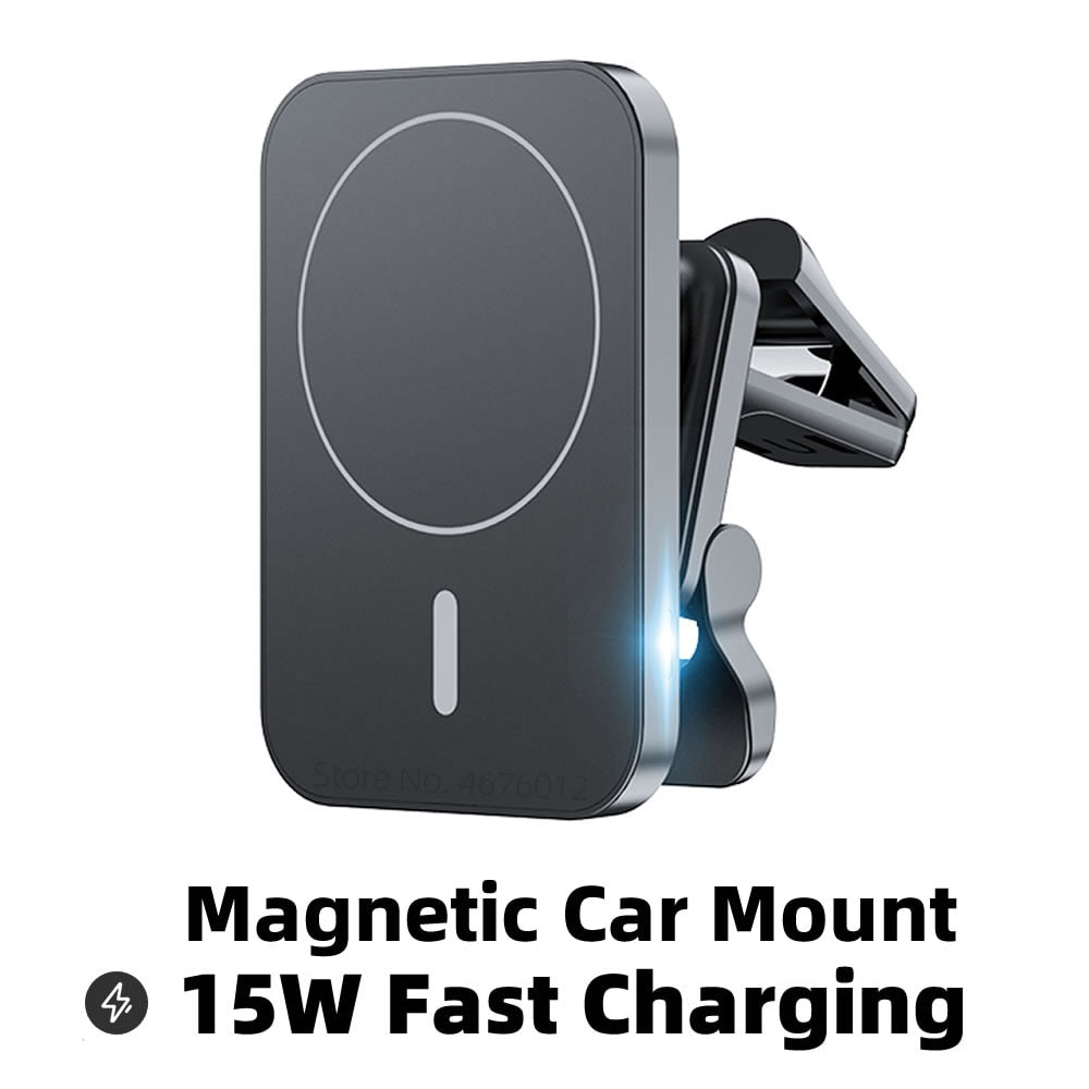 Car Wireless Charger for iPhone 12 13 SeriesThe perfect companion for busy iPhones, the Car Wireless Charger for iPhone 12 13 Series offers a 15W Fast Qi Magnetic Wireless Charging experience. Put an end to mez'splaceiPhone 12 13 Series