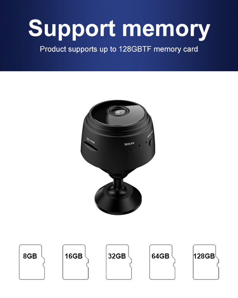 Mini IP Camera RecordersThe Mini IP Camera Recorder is the perfect way to keep an eye on your home or office, even while you're away. With 1080p Full HD resolution, you can view real-time fz'splaceMini IP Camera Recorders